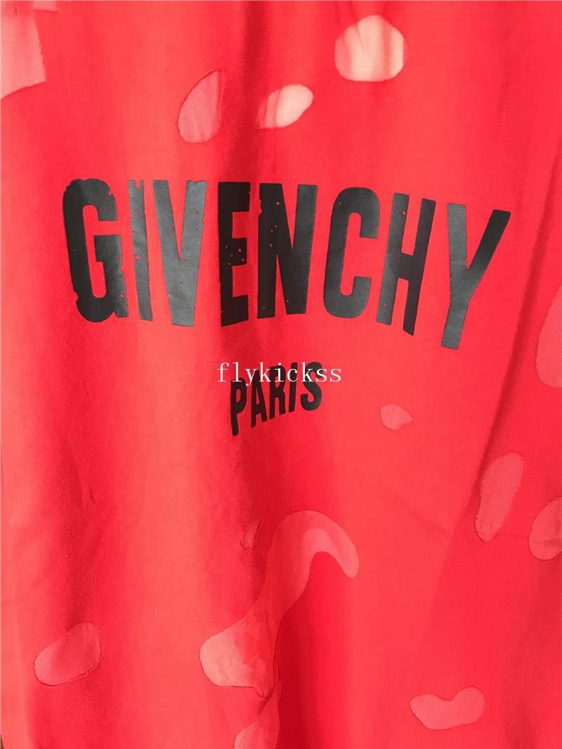Givenchy Red Tshirt